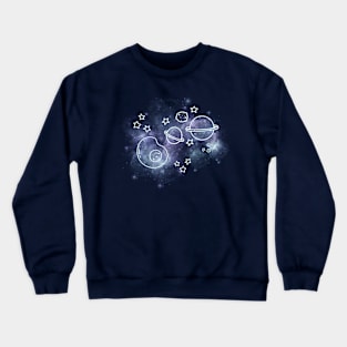 Odd planet out!/Fried egg Crewneck Sweatshirt